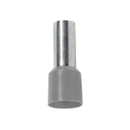 Embout de câblage Gris 2.5mm2 x100 - 41052