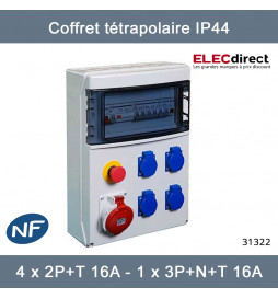 Digital Electric - Contacteur 2x20A 220Vac NC - 04513 - ELECdirect Vente  Matériel Électrique