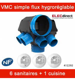 Atlantic - Kit VMC Autocosy iH - Simple flux intelligente 6