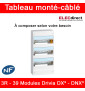 Legrand - Tableau monté-câblé : 3 rangées 39 modules (13 par rangée) - DX³ - DNX³ - à composer