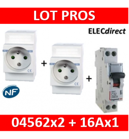 DISJONCTEUR LEGRAND DNX3 PH/N 16A - AUTO/VIS - 406883 - ELECdirect Vente  Matériel Électrique