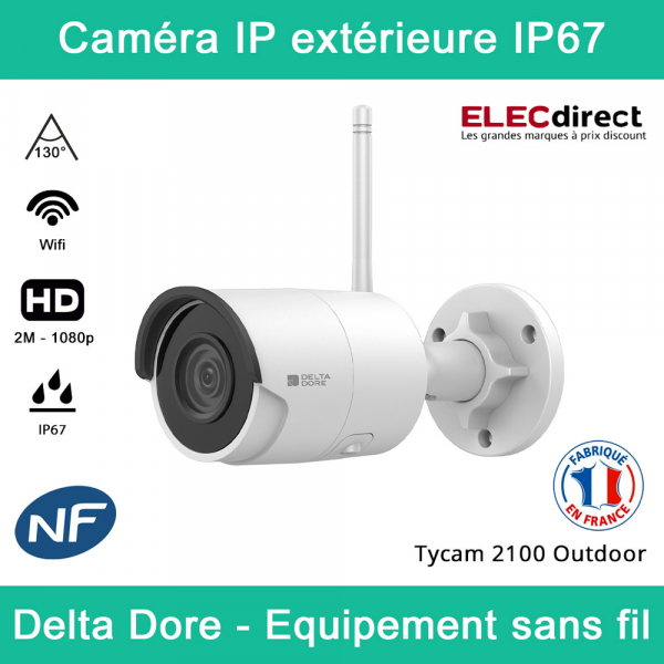 Caméra connectée de surveillance extérieure