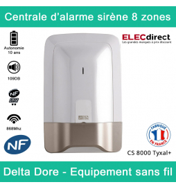 Pack Tyxal+ Pack alarme sans fil avec box maison connectee Delta Dore