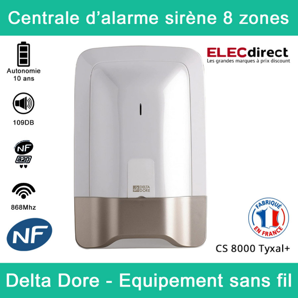 Pack alarme GSM Kit 3 - Delta Dore Tyxal +