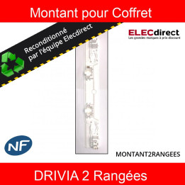 Legrand - Reconditionné - Montant pour Coffret Drivia 2 rangées 401 212 et 401 222 - MONTANT2RANGEES
