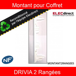 Legrand - Reconditionné - Montant pour Coffret Drivia 2 rangées 401 212 et 401 222 - MONTANT2RANGEES