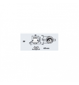 B.E.G - LOT - DÉTECTEUR DE MOUVEMENT AVEC ZONE DE DÉTECTION CIRCULAIRE - PLAFOND - BLANC - ENCASTRÉ - Réf : 92197X5