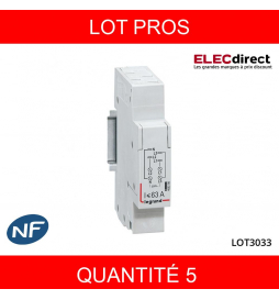 LEGRAND - LOT PROS - Module de raccordement tétrapolaire - Réf : 406298X5