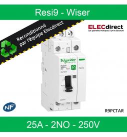 Contacteur 20A connecté NO auxiliarisé Wiser Schneider Electric