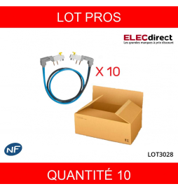 LEGRAND - LOT PROS - Jeu de Cordon de repiquage Ph/N à connexion auto - 404927X10