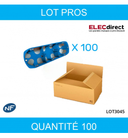 SIB - LOT PROS - Boîte triple BBC entraxe 71 mm - Réf : P33971X100