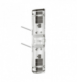 Legrand Voyant lumineux 230V Easy-Led brochable à LEDs blanches pour mécanismes Mosaic - socle gris 067686L