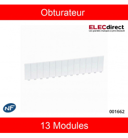 Legrand - Obturateur 13 modules - 001662