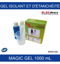 Gel d'étanchéité électrique isolant MAGIC GEL 2 x 500 ml : ElectroPro