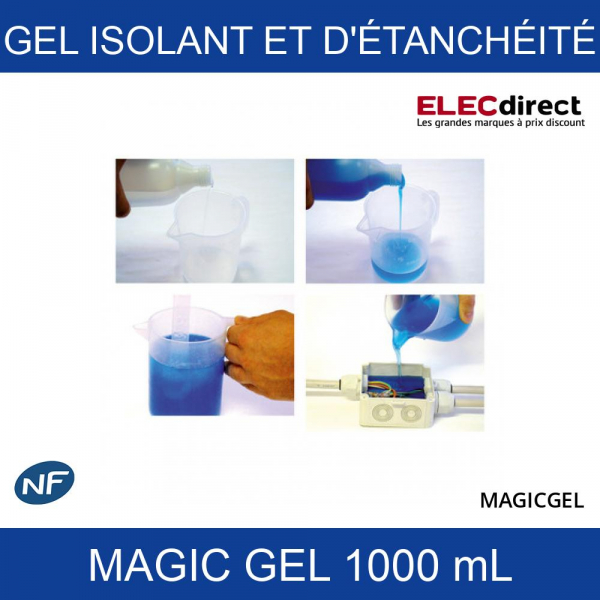 Gel silicone isolant Klauke France -  - Dingue d'eau