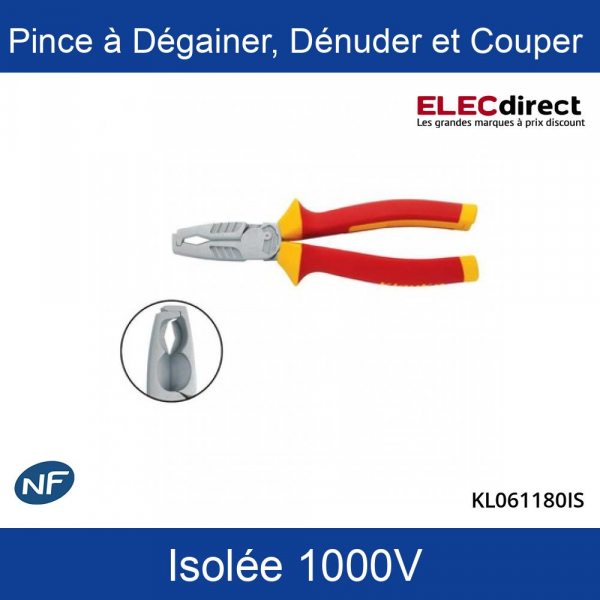 Klauke - Coupe Câble VDE - 160mm - Réf : KL010160IS - ELECdirect