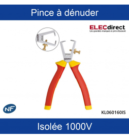 Klauke - Pince coupante diagonale pour électricien VDE - Réf : KL042190IS -  ELECdirect Vente Matériel Électrique