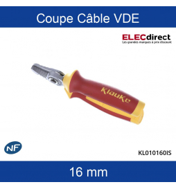 Klauke - Coupe Câble VDE - 160mm - Réf : KL010160IS - ELECdirect