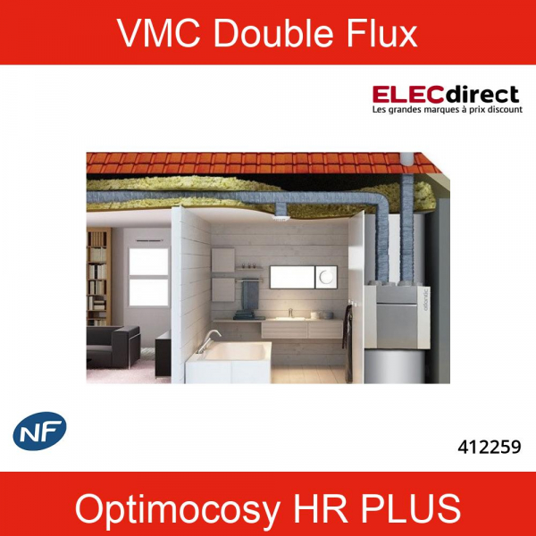 Atlantic - VMC - Double flux - Optimocosy HR Plus - Réf