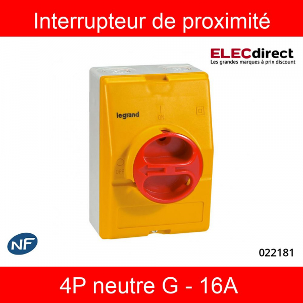 Contacteur jour/nuit (chauffe eau) Legrand - ELECdirect Vente
