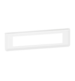 Legrand - Mosaic L - Plaque de finition horizontale pour 10 modules - Blanc - Réf : 078810L