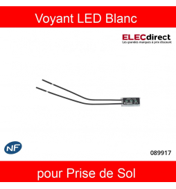 Legrand - Voyant LED blanc pour prise de sol - Réf : 089917