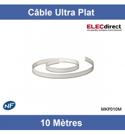 Câbles invisibles / ultra-plats - ELECdirect Vente Matériel Électrique