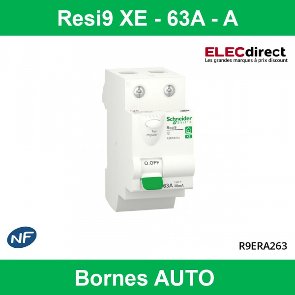 Resi9 XE - interrupteur différentiel - 2P - 40A - 30mA - Type A