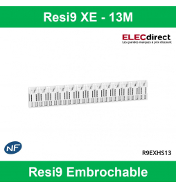 SCHNEIDER répartiteur RESI9 XE 26pas 13m sans connecteur - R9EXHS13