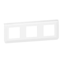 Legrand - Mosaic L - Plaque de finition horizontale pour 3x2 modules - Blanc - Réf : 277806L