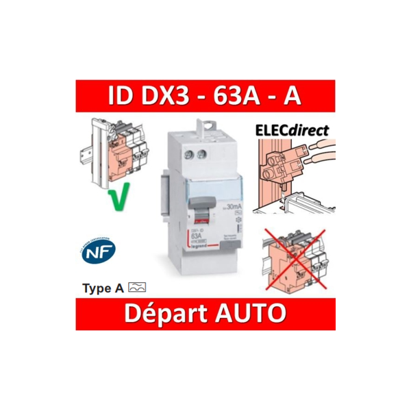 Tableau électrique équipé 3 rangées pour logement T4 Drivia