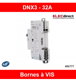 Disjoncteur Phase + Neutre 2A Legrand DNX 3 Vis