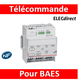 Télécommande modulaire multifonctions connectée non polarisée ip pour bloc  déclairage et alarme incendie - La Poste