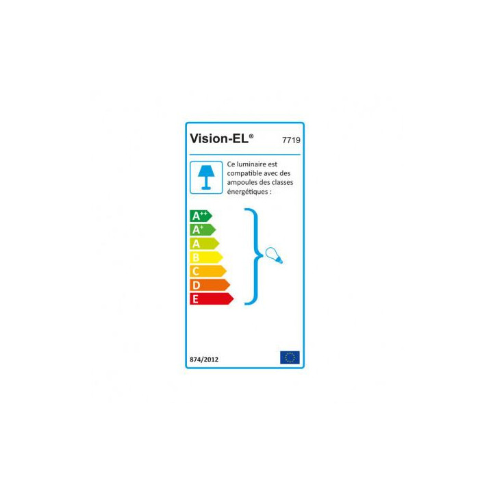 Miidex - Lot de 5 Supports Spot Orientable - Etanche à l'air - Blanc - D.100mm - BBC - Réf. : 7719x5