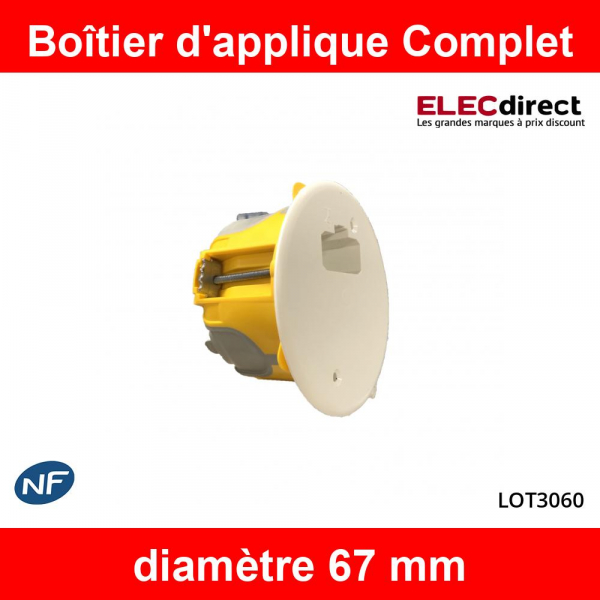 Eur'Ohm - Douille DCL à connexion automatique - E27 - Encliquetable - Réf :  62103 - ELECdirect Vente Matériel Électrique