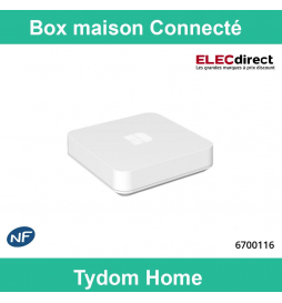 Delta Dore - Box maison connecté Tydom Home - Blanc - Réf : Tydom Home -  ELECdirect Vente Matériel Électrique