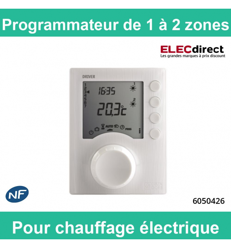 Programmateur electrique digital hebdomadaire - Équipements électriques  domotique - Achat & prix