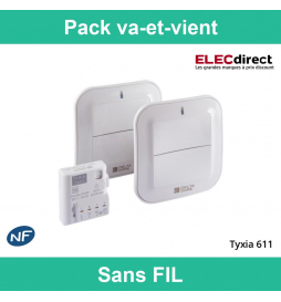 Delta Dore - Pack va-et-vient sans fil - Réf : Tyxia 611