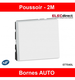 Mécanisme obturateur 2 modules Legrand Mosaïc