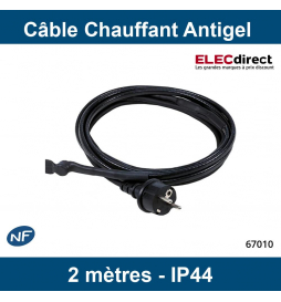 Elecdirect - Câble RJ45 Catégorie 6 F/UTP 4P - Câble au mètre, à la coupe -  Réf : CAT6COUPE - ELECdirect Vente Matériel Électrique