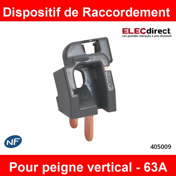 Legrand - Dispositif de raccordement 63A - Réf : 405009