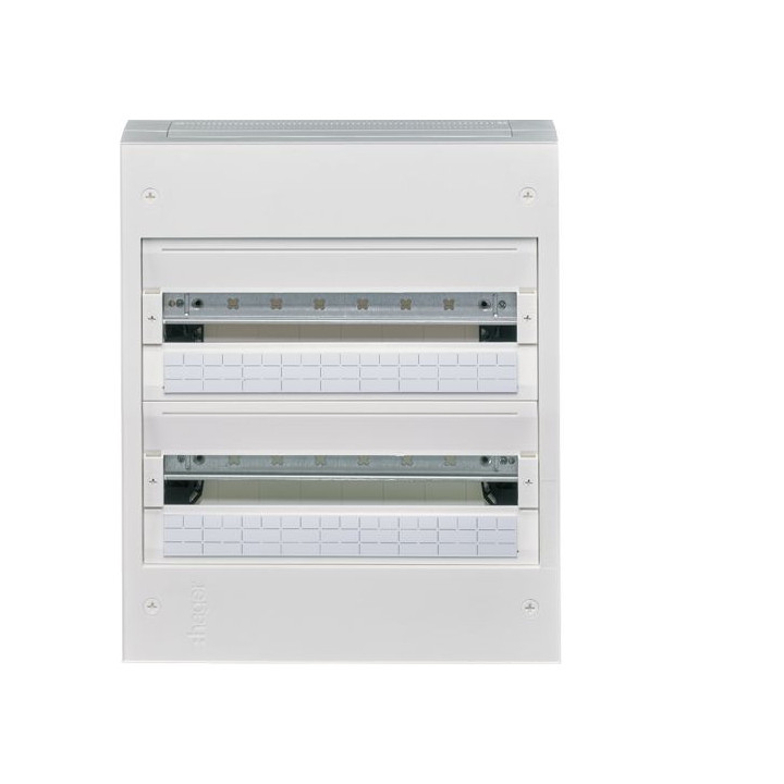 Hager - Vega - Coffret 18 modules - 2 rangée - Réf : VB218A