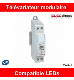 Legrand - Télévariateur modulaire compatible LEDs - Réf : 002671