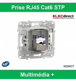 Elecdirect - Câble RJ45 Catégorie 6 F/UTP 4P - Couronne de 25m - Réf :  CAT625M - ELECdirect Vente Matériel Électrique