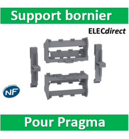 Schneider - Resi9 - Kit supports borniers pour coffrets Resi9 24 et Pragma ou tout rail Din - LGYT601R