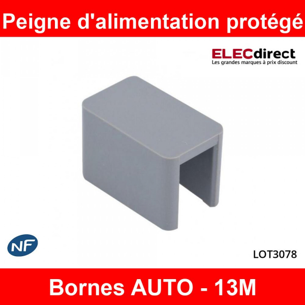 Legrand - Peigne d'alimentation protégé - Double - Réf : 404926x2 +  404988x2 + 404989x2 - ELECdirect Vente Matériel Électrique