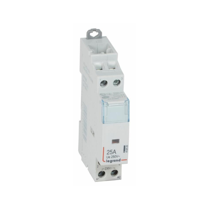 Legrand - Contacteur de puissance bipolaire bobine 230V - 25A - 2F - Réf : 412523