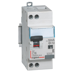 Legrand - Disjoncteur différentiel DX3 Ph+N - 16A - 30mA - Type AC - Réf : 410705