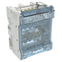 LEGRAND - Répartiteur modulaire à barreaux étagés tétrapolaire - 100A - 6 départs - 4 modules - Réf : 400405