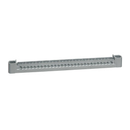 Legrand - Drivia - Support vide 28 trous - 13 modules - longueur 227mm - Réf : 404818